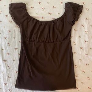 vintage guess babydoll top